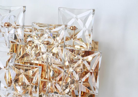 Large Crystal Sconce from Kinkeldey, Germany, 1970s-UGR-1085860