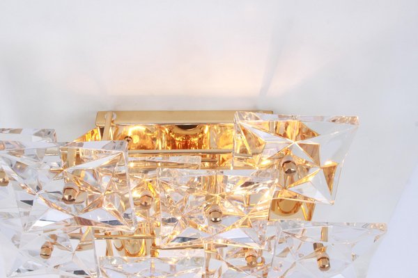 Large Crystal Sconce from Kinkeldey, Germany, 1970s-UGR-1085860