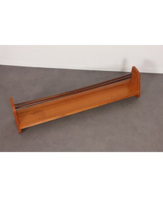 Large Czech Wood Shelf, 1960s-DAD-888869