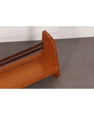 Large Czech Wood Shelf, 1960s-DAD-888869