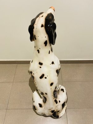 Large Dalmatian Dog Statue from Bassano, Italy, 1970s-OPE-1082979