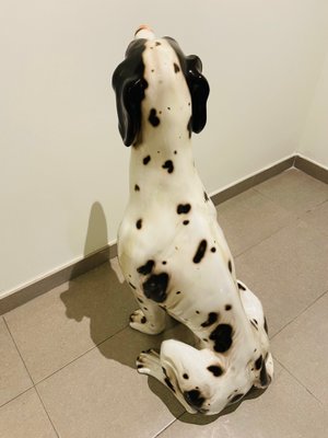 Large Dalmatian Dog Statue from Bassano, Italy, 1970s-OPE-1082979