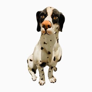 Large Dalmatian Dog Statue from Bassano, Italy, 1970s-OPE-1082979