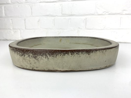 Large Danish Ceramic Dish Bowl by Per Linnemann-Schmidt for Palshus, 1960s-ZM-1733805