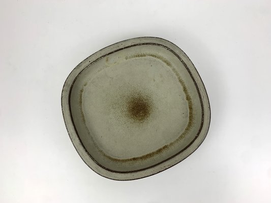 Large Danish Ceramic Dish Bowl by Per Linnemann-Schmidt for Palshus, 1960s-ZM-1733805