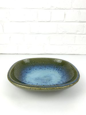 Large Danish Ceramic Dish Bowl by Per Linnemann-Schmidt for Palshus, Denmark, 1960s-ZM-1733816