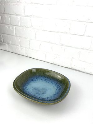 Large Danish Ceramic Dish Bowl by Per Linnemann-Schmidt for Palshus, Denmark, 1960s-ZM-1733816