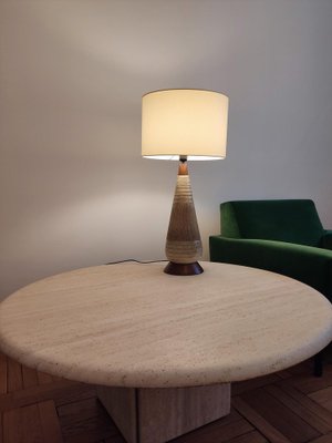 Large Danish Ceramic Lamp-ILR-1814561