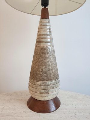 Large Danish Ceramic Lamp-ILR-1814561