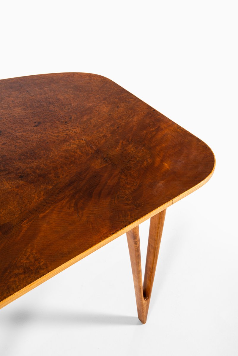 Large Danish Cherry and Pine Table by Børge Mogensen, 1949