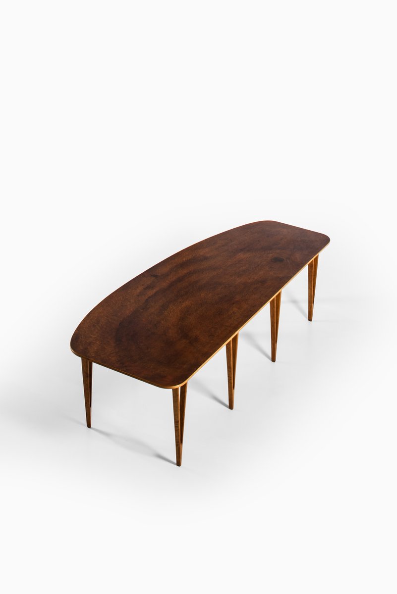 Large Danish Cherry and Pine Table by Børge Mogensen, 1949