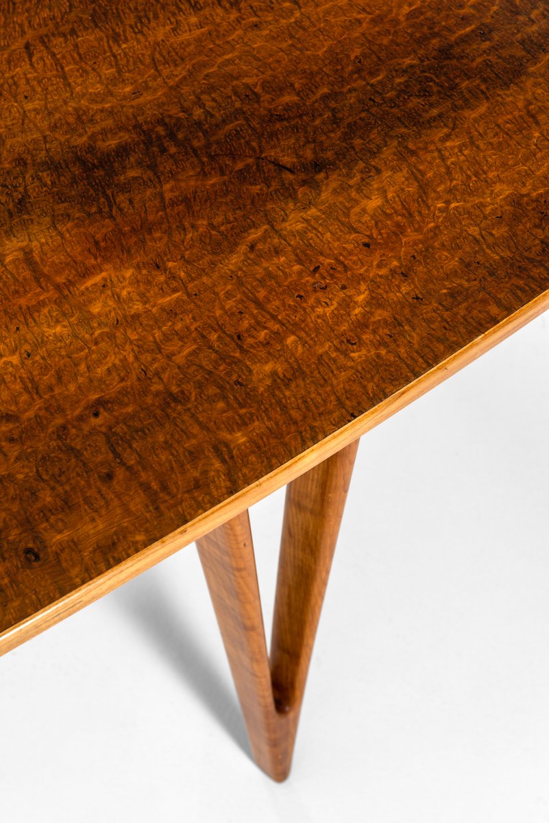 Large Danish Cherry and Pine Table by Børge Mogensen, 1949