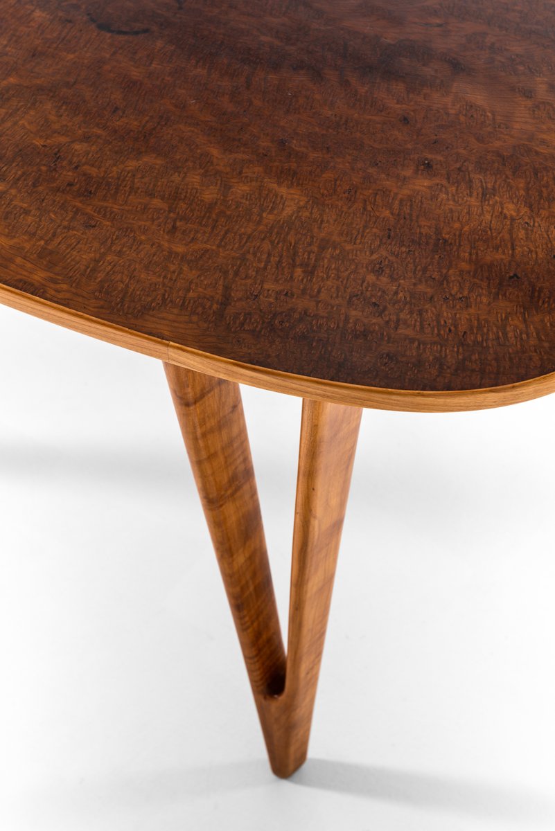 Large Danish Cherry and Pine Table by Børge Mogensen, 1949