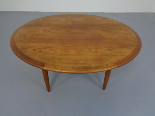 Large Danish Coffee Table in Teak from CFC Silkeborg, 1960s-RDW-1262827