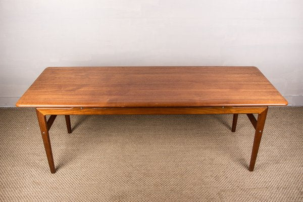 Large Danish Coffee Table in Teak with Document Ranges, 1960-EMB-1123286