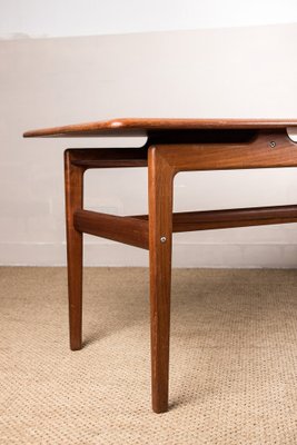 Large Danish Coffee Table in Teak with Document Ranges, 1960-EMB-1123286