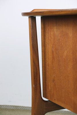 Large Danish Desk in Teak by Svend Åge Madsen for H.P. Hansen, 1960s-EMB-2026882