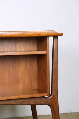 Large Danish Desk in Teak by Svend Åge Madsen for H.P. Hansen, 1960s-EMB-2026882