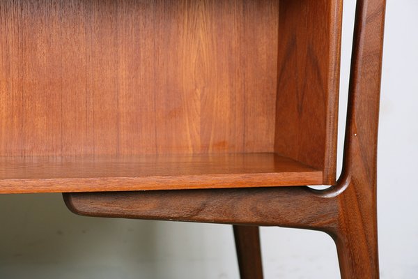 Large Danish Desk in Teak by Svend Åge Madsen for H.P. Hansen, 1960s-EMB-2026882