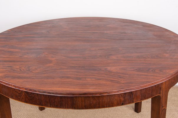 Large Danish Dining Table in Rosewood by Hugo Frandsen for Spottrup, 1960s-EMB-1806349