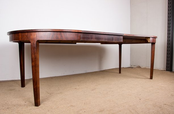 Large Danish Dining Table in Rosewood by Hugo Frandsen for Spottrup, 1960s-EMB-1806349