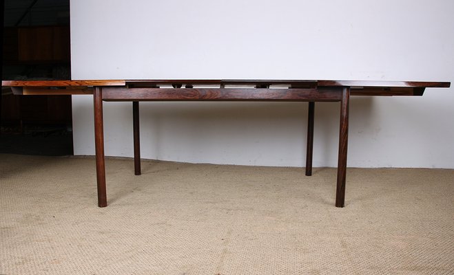 Large Danish Extendable Dining Table in Rosewood by Finn Juhl for France & Son., 1960s-EMB-2025972