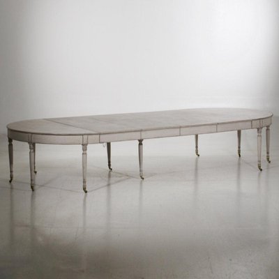 Large Danish Manor House Extension Table, 1810-SA-1363552