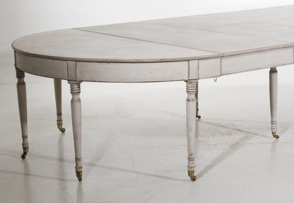 Large Danish Manor House Extension Table, 1810-SA-1363552