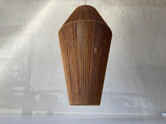 Large Danish Pendant Lamp in Teak by Ib Fabiansen for Fog & Mørup, 1960s-RDS-1316644