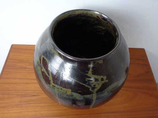 Large Danish Studio Ceramic Jug or Vase, 1960s-RDW-1780672