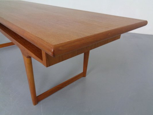 Large Danish Teak Coffee Table, 1960s-RDW-810302