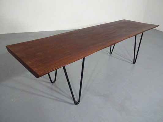 Large Danish Teak Coffee Table, 1960s-RDW-604803