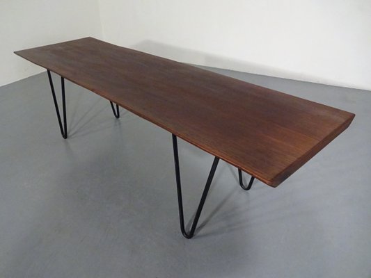 Large Danish Teak Coffee Table, 1960s-RDW-604803