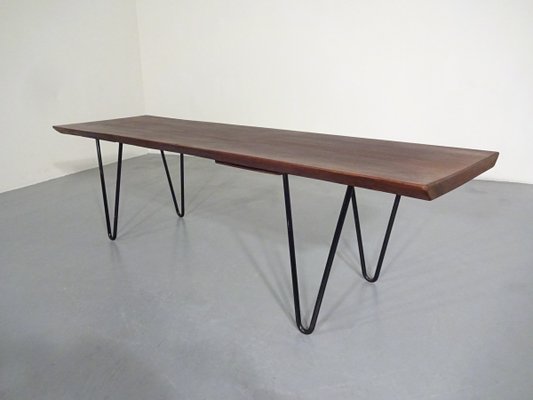 Large Danish Teak Coffee Table, 1960s-RDW-604803