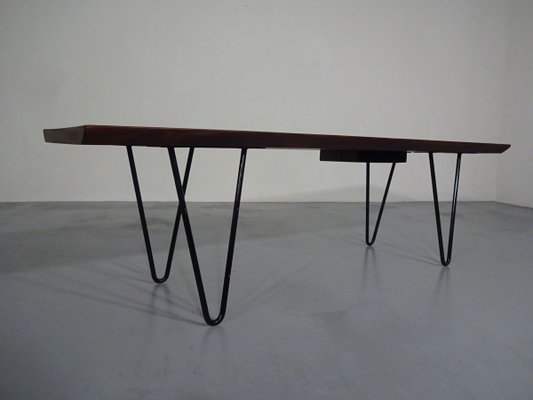 Large Danish Teak Coffee Table, 1960s-RDW-604803