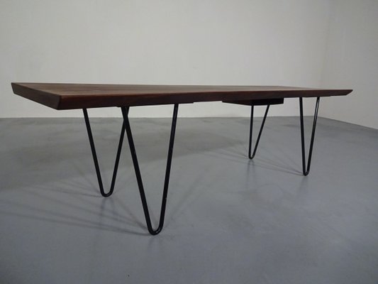 Large Danish Teak Coffee Table, 1960s-RDW-604803