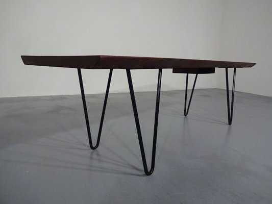 Large Danish Teak Coffee Table, 1960s-RDW-604803