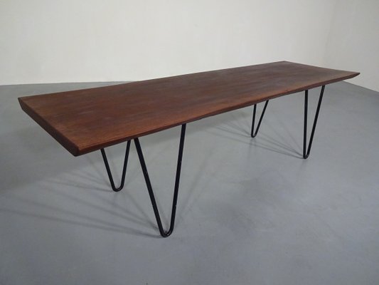 Large Danish Teak Coffee Table, 1960s-RDW-604803