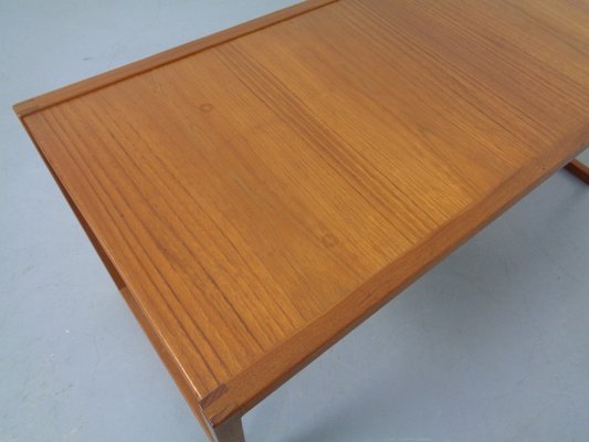 Large Danish Teak Coffee Table, 1960s-RDW-848229