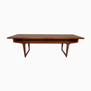 Large Danish Teak Coffee Table, 1960s-RDW-810302