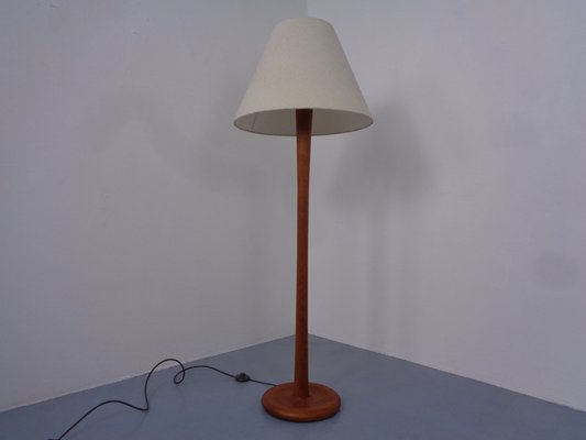 Large Danish Teak Floor Lamp from Dyrlund, 1960s-RDW-1796972