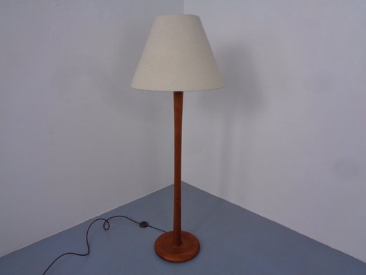 Large Danish Teak Floor Lamp from Dyrlund, 1960s-RDW-1796972