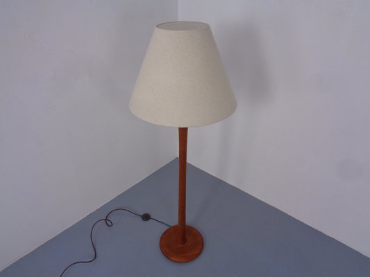 Large Danish Teak Floor Lamp from Dyrlund, 1960s-RDW-1796972