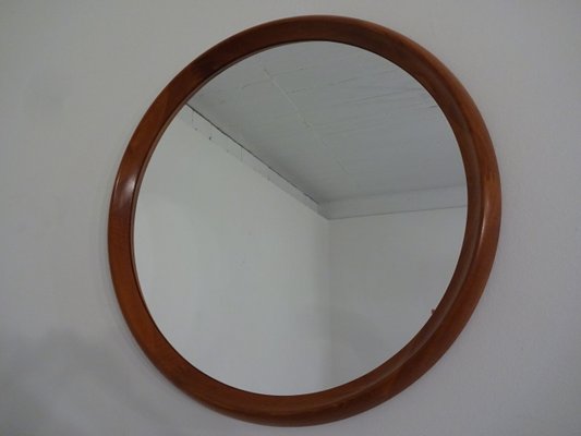 Large Danish Teak Mirror by Bernhard Pedersen for Viby, 1960s-RDW-586404