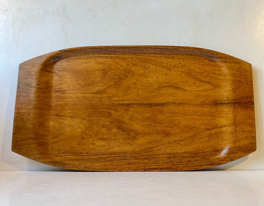 Large Danish Teak Serving Tray from Åry, 1960s