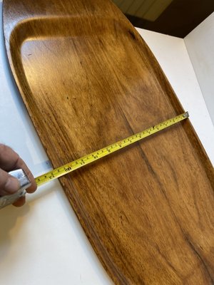 Large Danish Teak Serving Tray from Åry, 1960s-LCR-883457