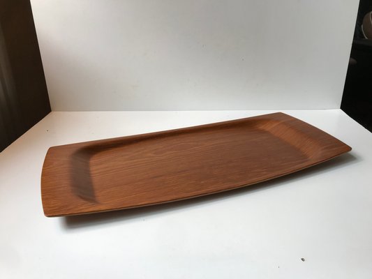 Large Danish Teak Serving Tray from Langva, 1960s-LCR-735891