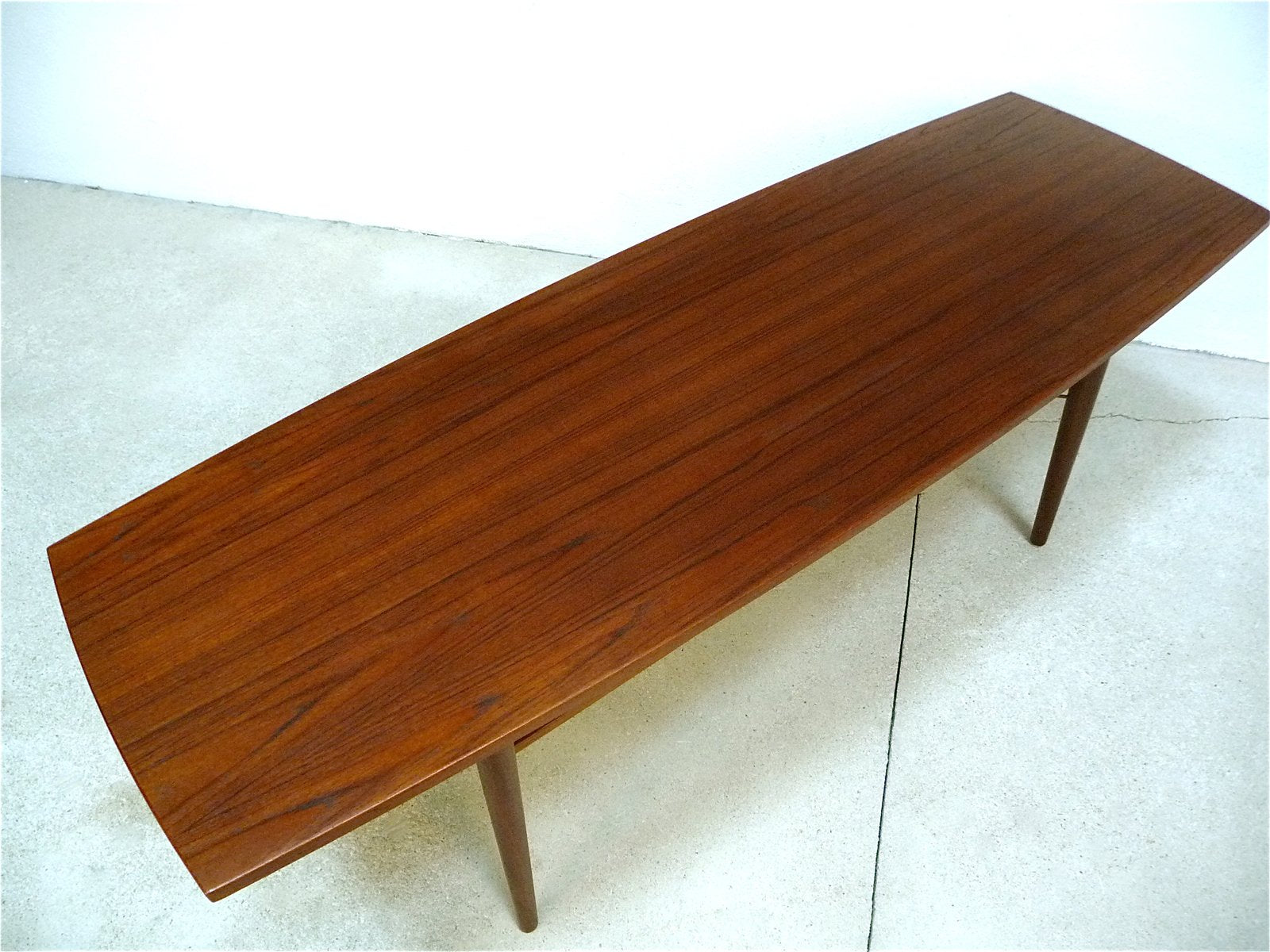 Large Danish Teak Two-Tier Coffee Table, 1960s