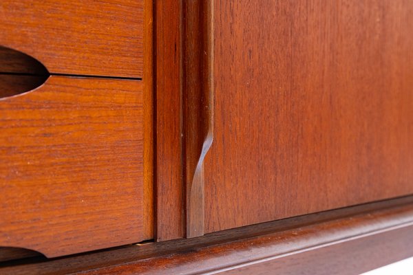 Large Danish Teak Veneered Highboard, 1960s-XTS-669266