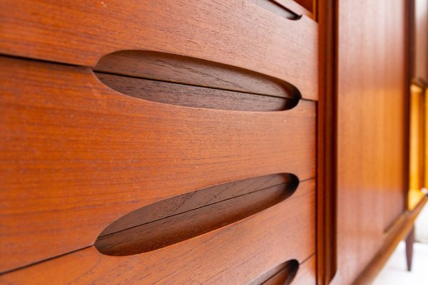 Large Danish Teak Veneered Highboard, 1960s-XTS-669266